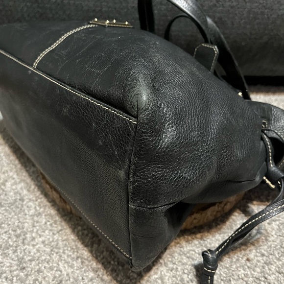 Dooney & Bourke Chiara Black Leather Handbag Purse Tote